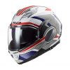 LS2 FF900 VALIANT II REVO White Red Blue