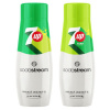Sodastream Príchuť 7UP + 7UP Zero 2 x 440 ml