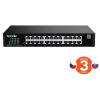 Tenda TEG2224D Websmart L2 cloud managed switch, 24x 10/100/1000 Mbps, Kov, Fanless-bez ventilátorov 75012020