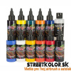 CreateX Set nepriehľadných ilustračných airbrush farieb 12 x 30 ml (Createx Illustration Opaque Set)