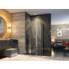 GLASS S6 90x90 Frost Chróm 195 87-88x87-88 70