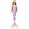 Bábika Barbie morská panna fialový chvost HRR06