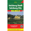 Salzburg Stadt Gesamtplan Stadtplan 1:7 500 - 1:15 000 Kolektív autorov
