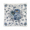 Gobelínová obliečka na vankúš Modré kvety Chenille IT112 Modrá 42x42 cm