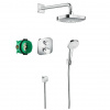 Hansgrohe Ecostat - set - podomietková batéria