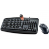 GENIUS Smart KM-200 klávesnica a myš/ Káblový set/ USB/ čierna/ CZ+SK rozloženie 31330003403