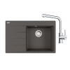 Franke Sety - Kuchynský set G250ŠB, fragranitový drez CNG 611-78 TL/7 a batéria FS 3230.031, šedá bridlica/chróm 114.0720.167