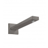 Hansgrohe Príslušenstvo - Sprchové rameno 39 cm, kefovaný čierny chróm 27694340