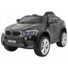 BMW X6M Elektrické autíčko pre deti Lakier Čierny Pilot EVA Voľný štart
