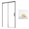Sprchové dvere - Idea Black DWJ 100 L sprchové dvere UltraClear (Sprchové dvere - Idea Black DWJ 100 L sprchové dvere UltraClear)