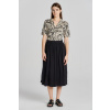 SUKŇA GANT SEERSUCKER STRIPED PULL ON SKIRT BLACK
