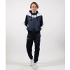 TUTA ROMA CON CAPPUCCIO POLARFLEECE BLU/BIANCO Tg. 2XL