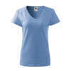 MALFINI Tričko Dream 128, krátký rukáv, dámské MAL-1281516 XL Modrá nebesky