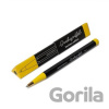 Drehgriffel Nr. 1 Black/Lemon Bauhaus Edition Ballpoint pen (Royal Blue ink) - Leuchtturm1917