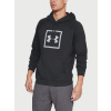 Under Armour Pánska mikina Rival Fleece Logo Hoodie Čierna MD
