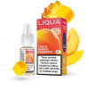 LIQUA Peach Mango Pineapple (Mango, ananas a broskev) 10ml intenzita nikotinu 12mg tabáková nálepka Kolek Q