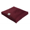 Nepremokavý ortopedický matrac pre psov S/M 80 x 70 cm burgundy