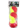 _Ostatní 1_ Míčky tenisové dvoubarevné neon žluto-červený set 3ks v sáčku