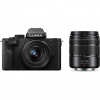 Panasonic DC-G100DW Lumix fotoaparát pre vlogérov + objektívy H-FS12032 12-32mm, F3,5-5,6 a H-FS45150 45-100mm, F4,0-5,6 (4K/30p a FHD/60p, USB typ C)
