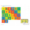 Vzdelávacia podložka Penové puzzle Abeceda pre deti