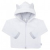 Luxusný detský zimný kabátik s kapucňou New Baby Snowy collection Biela 80 (9-12m)