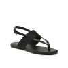 Calvin Klein dámske čierne sandále FLAT SANDAL TOEPOST WEBBING YW0YW00956 36