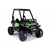 Lean Toys elektrická bugina JS360 1 nelakovaná 2020 motor 2x45W batéria 24V7Ah zelená