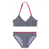 Detské plavky - Schiesser Dva kusové oblečenie. 176 biela, červená, námornícka modrá (Schiesser Aqua Girls 'Swimsuit 176 FBA)