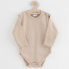 Dojčenské body celorozopínacie New Baby Classic II svetlo béžové - 50