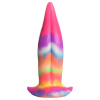 Jazyky stvorení - svietiaci silikónový dildo - 21cm
