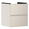 Hansgrohe Xevolos E - Umývadlová skrinka 58x48x48 cm, 2 zásuvky, matná béžová/metalická béžová 54173790