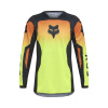 Dětský MX dres Fox Yth 180 Shield Jersey YXL Fluorescent Yellow