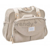 Prebaľovacia taška ku kočíku Geneva II Changing Bag Eco Clay Beaba s prebaľovacou podložkou béžová
