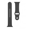 Tactical 456 Silikónový Remienok pre Apple Watch 1/2/3/4/5/6/7/8/SE 38/40/41mm Black