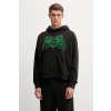 Bavlnená mikina Puma PUMA x RIPNDIP čierna farba, s kapucňou, s nášivkou, 632414 S