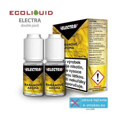 e-liquid Electra 2pack Banana 10ml 0mg