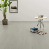 zahrada-XL Samolepiace podlahové dosky 4,46 m², 3 mm, PVC, svetlosivé 143873