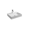RAVAK Umývadlo Natural 500 mm, bez prepadu/s otvorom pre batériu, biela, XJO01250000