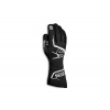 Závodní rukavice Sparco Arrow EVO s homologací FIA, barva: černo-bílá, velikost: 9 SLEVA 2%