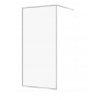Cersanit Larga, Walk-In sprchová zástena 100x200 cm, 8mm priehľadné sklo, chrómový profil, S932-136