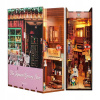 Skladací drevený 3D model Book Nook - japonský obchodík