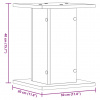 vidaXL Stojany na rastliny 2 ks staré drevo 30x30x40 cm kompoz. drevo - Hnedá - 205916-139549