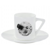 Espresso hrnček s podšálkou 100ml Trip To The Moon