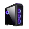 CHIEFTEC skříň STALLION 3, ATX, 1x USB-C 3.2, 2x USB 3.1, 1x USB 2.0, 4x 120mm RGB Fan, černá GP-03B-UC-OP Chieftec