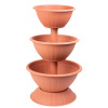Kvetinac Strend Pro PYRAMID, 82 cm, terracotta