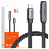 Kábel McDodo USB - USB typ C 1,2 m čierny