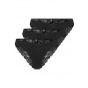 3PACK dámske nohavičky brazílky ONLY čierne (15348960-Black) XL