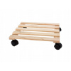 Podstavec pod kvetináč ProGarden 35 cm drevo