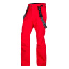 Northfinder Pánske lyžiarske komfortné nohavice regular strih s odopínateľnými trakmi WILFRED red M NO-3973SNW