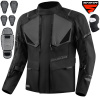 SHIMA RUNNER BLACK MEN motocyklová bunda, veľ. L